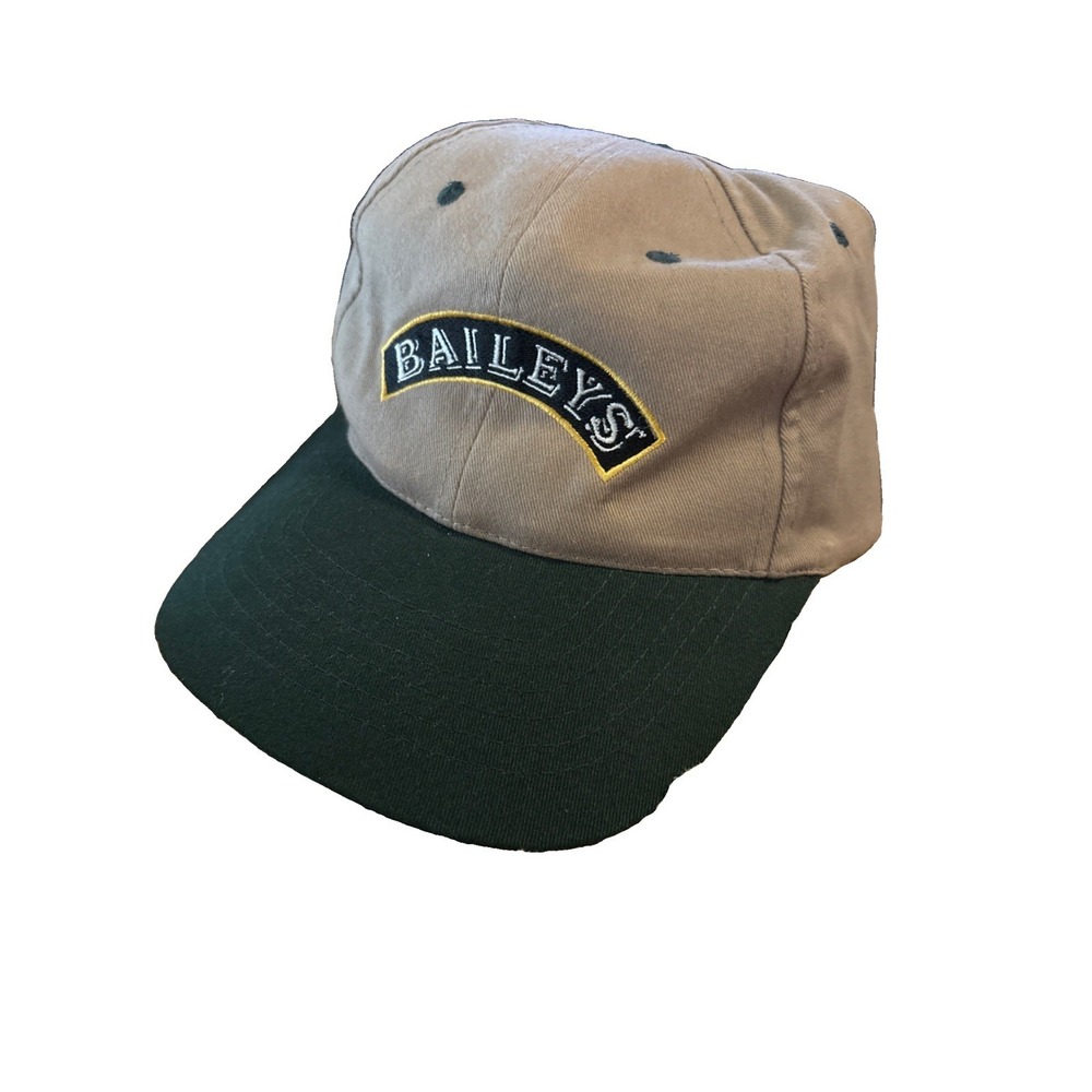 Baileys Irish Cream Hat Cap Strap Back One Size Beige Adjustable Twill Cotton